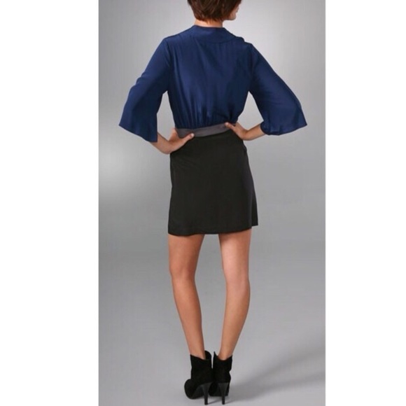 LAILA Azhar Bell Sleeve Combo Dress - Picture 3 of 8